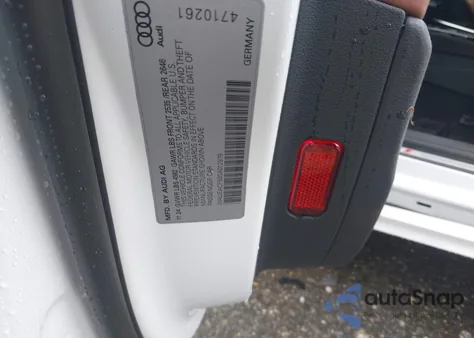 2025 Audi A5 Sportback Prestige 45 Tfsi S Line Quattro S Tronic из США, поврежденный, VIN WAUEACF58SA012978